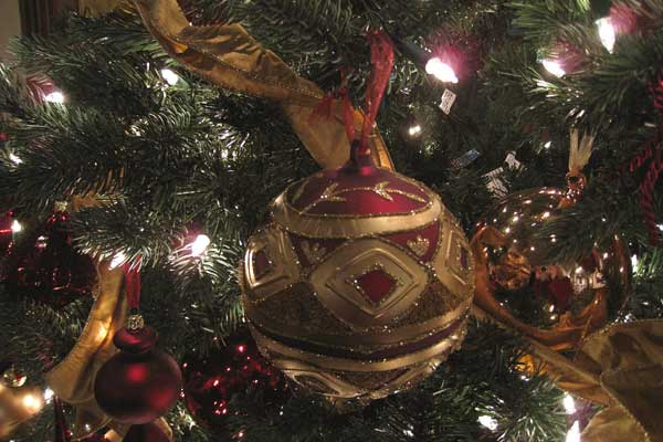 Christmas at Lockwood-Mathews Mansion in Norwalk, CT, USA