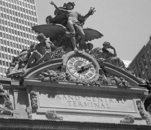 Front Facade of Grand Central Terminal, New York, USA