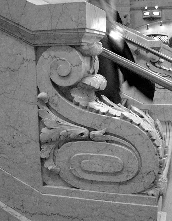 Western Railing, Grand Central Terminal, New York, USA