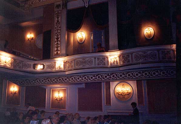 At the Theater in London, England