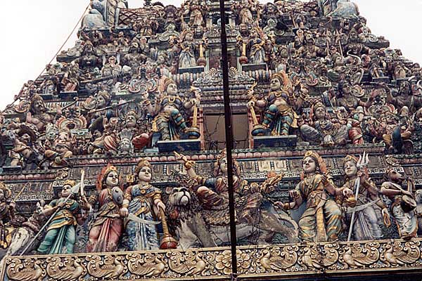 Temple in Little India, Singapore