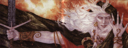 Robert Gould's rendition of Elric from Michael Moorcock's THE FORTRESS OF THE PEARL