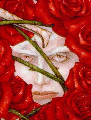 Robert Gould's rendition of Elric from Michael Moorcock's REVENGE OF THE ROSE