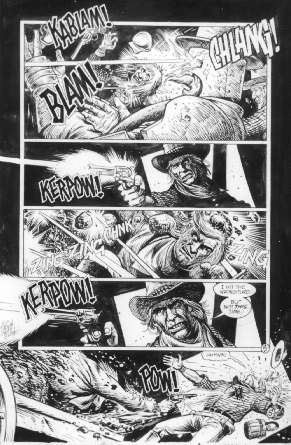 from JONAH HEX:  RIDERS OF THE WORM AND SUCH