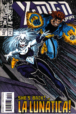 Cover of X-MEN 2099 issue, ROADWORK