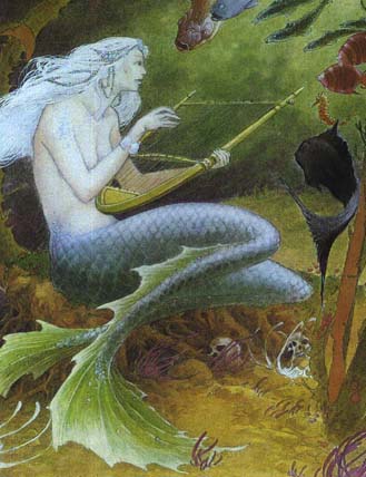 "Daughter of the Sea" by Charles Vess
